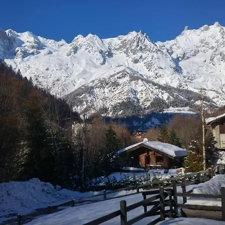 度假居 2br Terrace Mont Blanc View & Parking